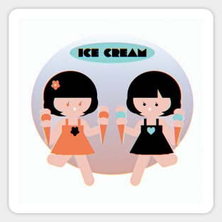 Ice Cream Sticker